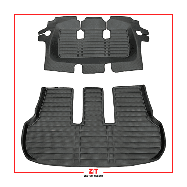 Toyota SW4 7 Asientos (3ra Fila y Baúl) - Cubre Alfombras