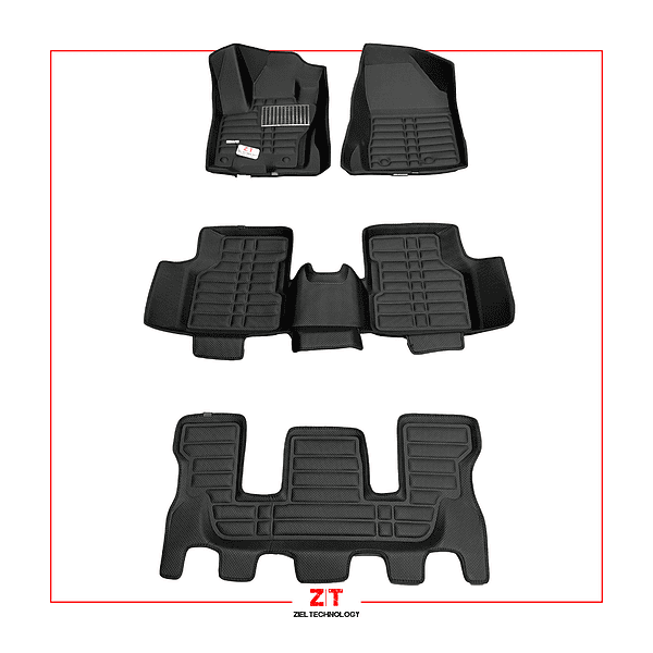 Jeep Commander - Cubre Alfombras (3 filas)