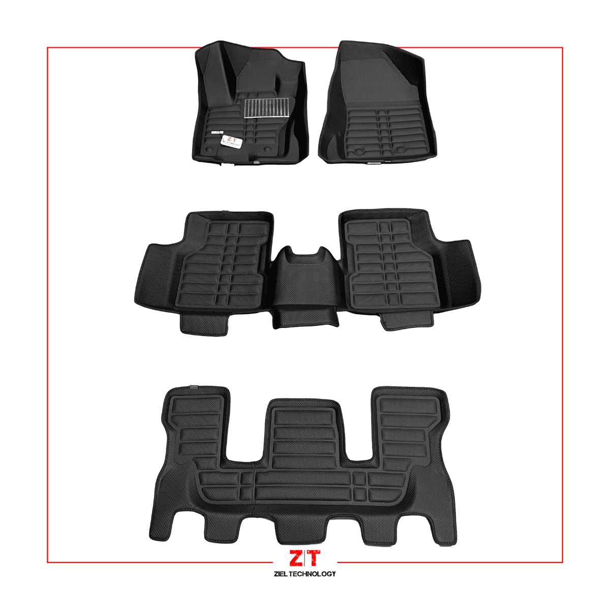 Jeep Commander – Cubre Alfombras (3 filas)