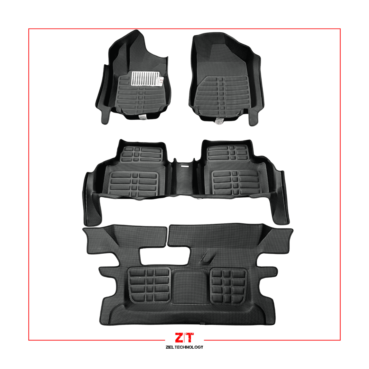 Citroën Nuevo C3 AirCross 7 asientos – Cubre Alfombras (3 filas)