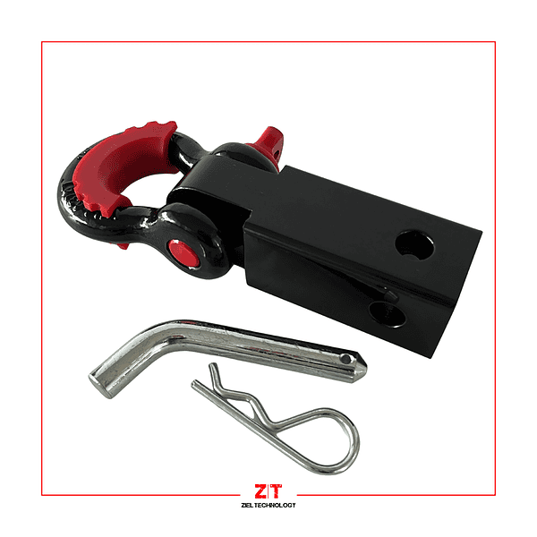 Kit de Enganche Completo de Remolque con Perno y Chaveta de Seguridad (Receptor 2")